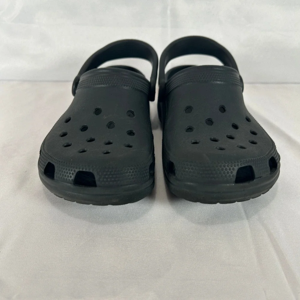 Crocs Classic Clog Black Slip On Comfort Shoes Mens 4 Womens 6